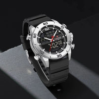 Naviforce 9253-T For Man - Silver Black