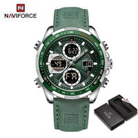 Naviforce 9197 L - Silver Green