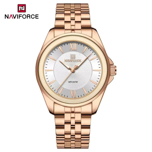 Naviforce 5067 For Women - Rose White