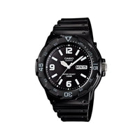 Casio Youth Day Date Red Resin Belt Watch MRW-200H-1B2VDF