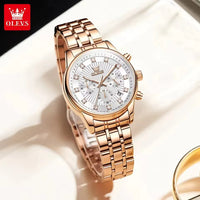 Olevs 3669 For Women - Rose White