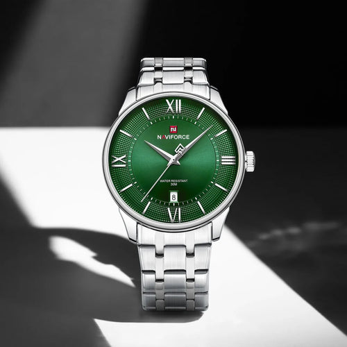 Naviforce 9272 CH - Silver Green