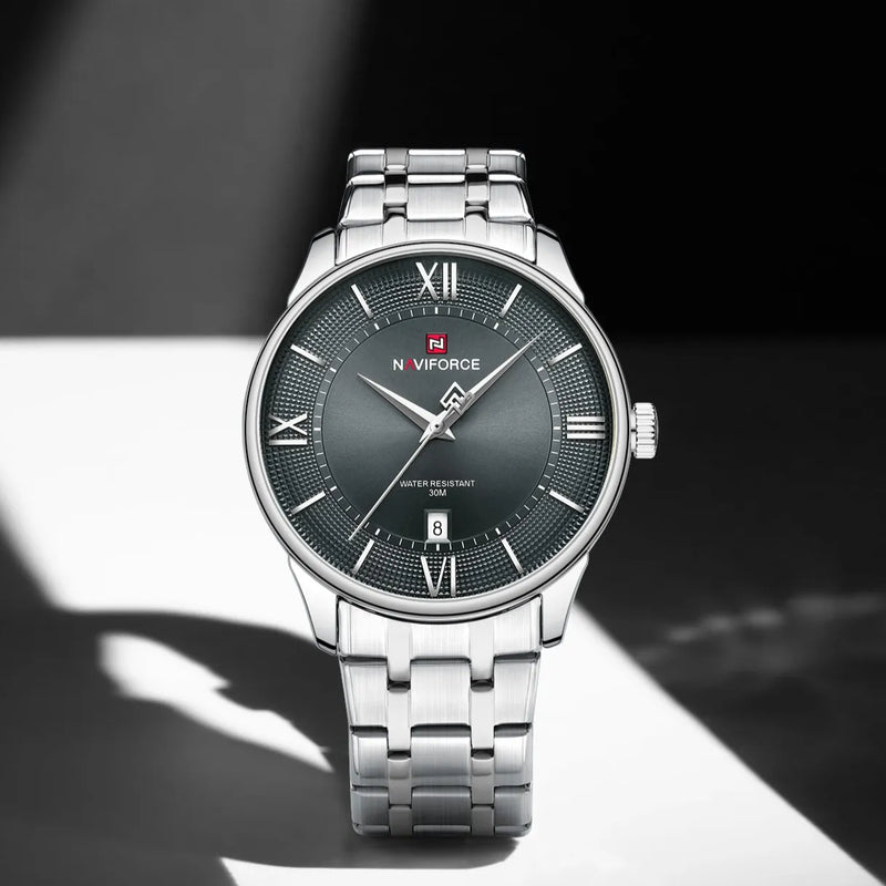 Naviforce 9272 CH - Silver Gray