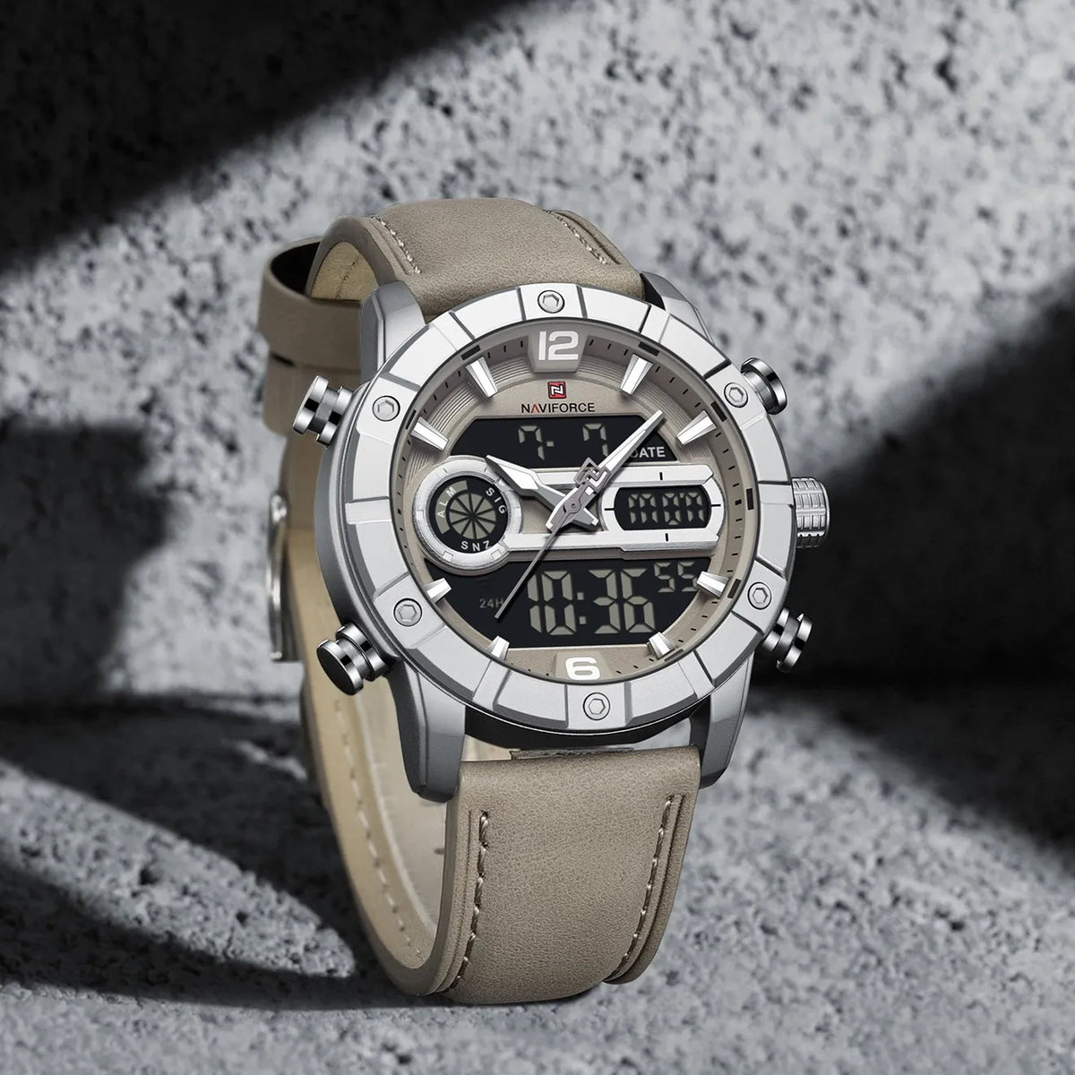 Naviforce 9263 - Silver Gray