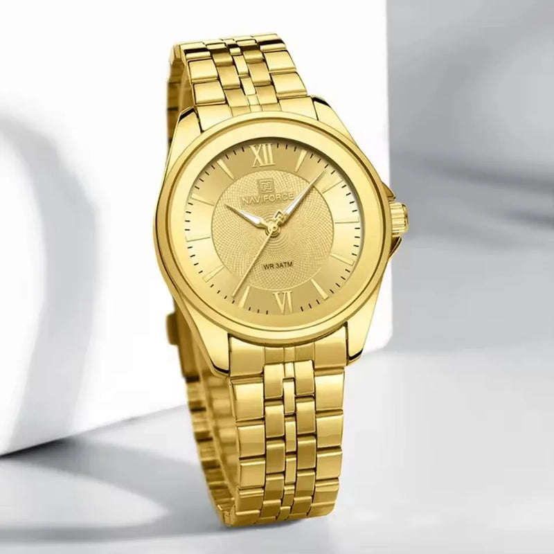 Naviforce 5067 For Women - Gold