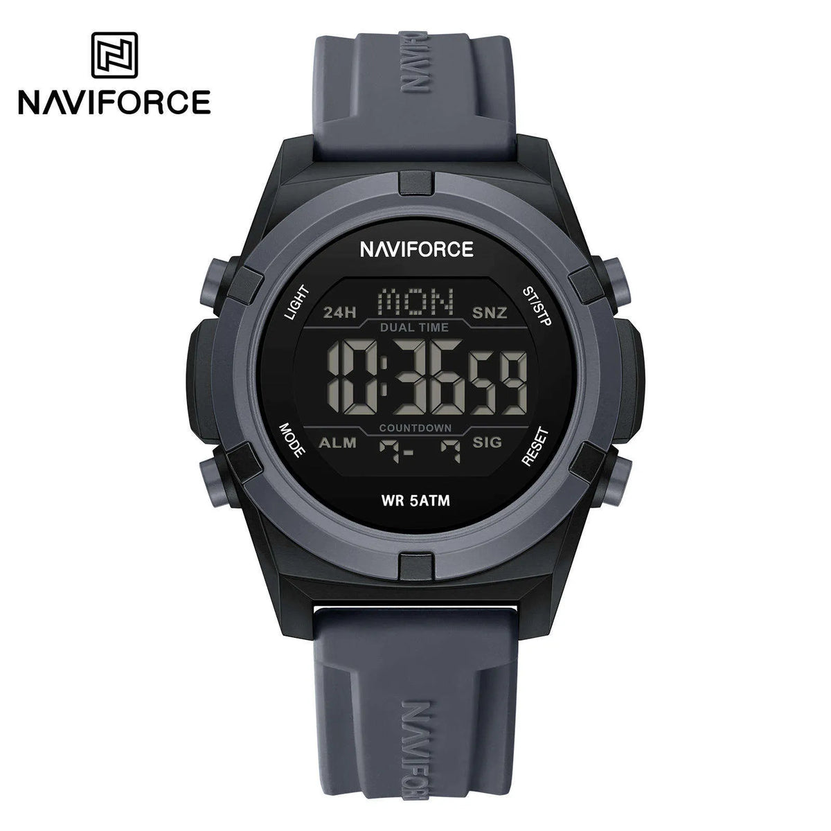 Naviforce 7127 - Black Lite Gray