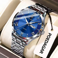 Poedagar 978 CH For Men - Silver