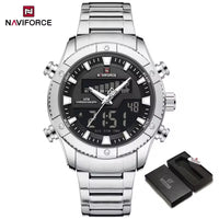 Naviforce 9259 - Silver Black