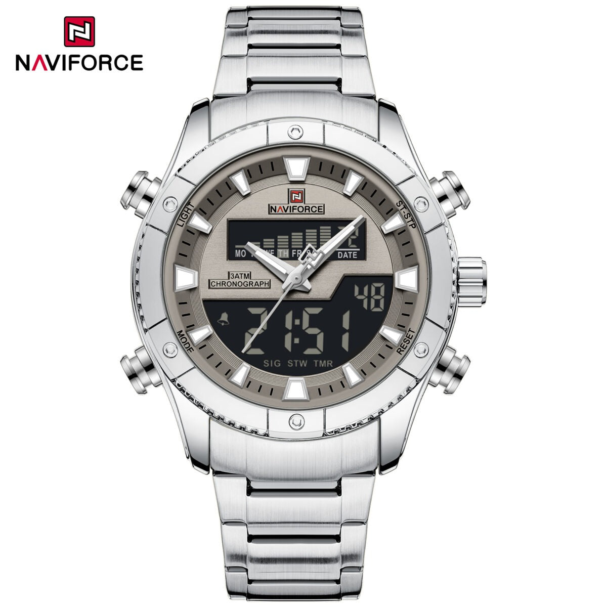 Naviforce 9259 - Silver Gray