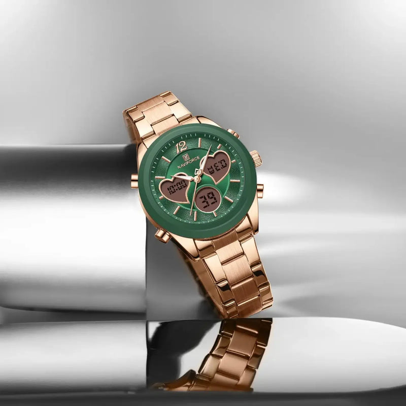Naviforce 5045 For Women -Rose Green