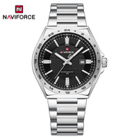 Naviforce - 9266 Silver Black for Men