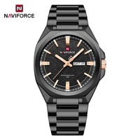 Naviforce 9273 Men's Watch - Black Rose