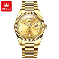 Olevs 5650 CH For Men -Gold