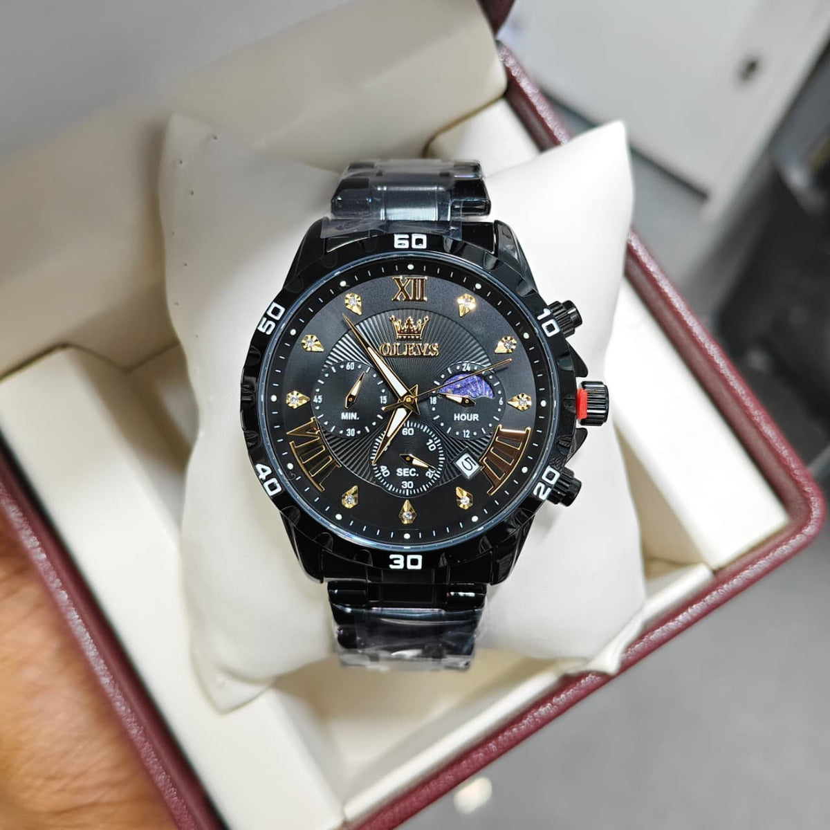 Olevs 2952 CH - Black