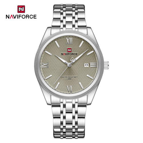 Naviforce - 9282 Silver Gray For Men