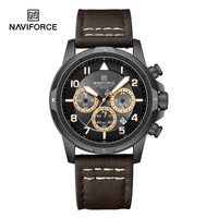 Naviforce 8077 L - Black Coffee