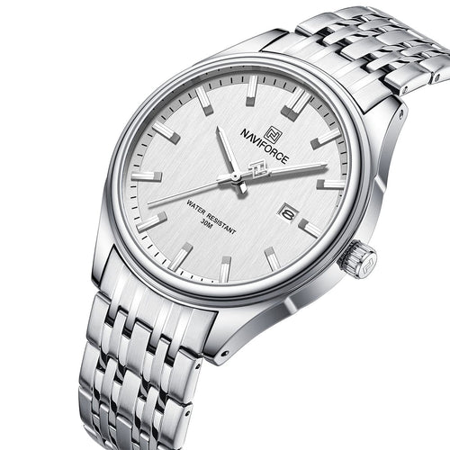 Naviforce 8039 - Silver For Men