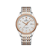 Naviforce 8039 - Silver Rose White For Men