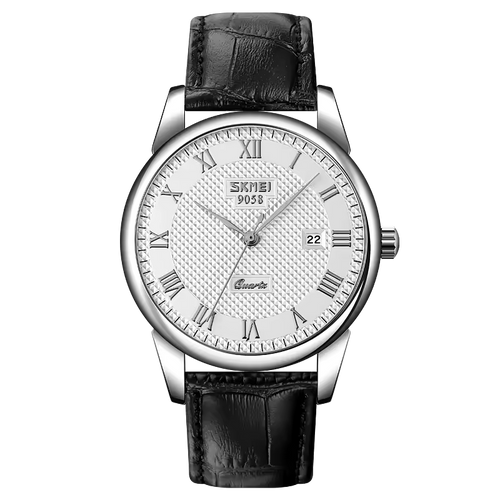 Skmei 9058 - Silver White