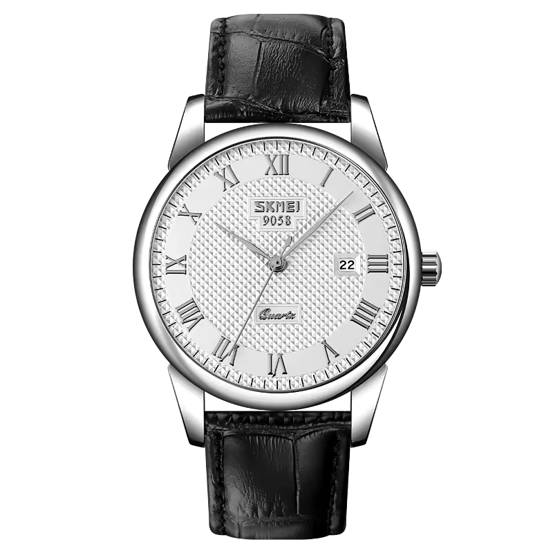 Skmei 9058 - Silver White