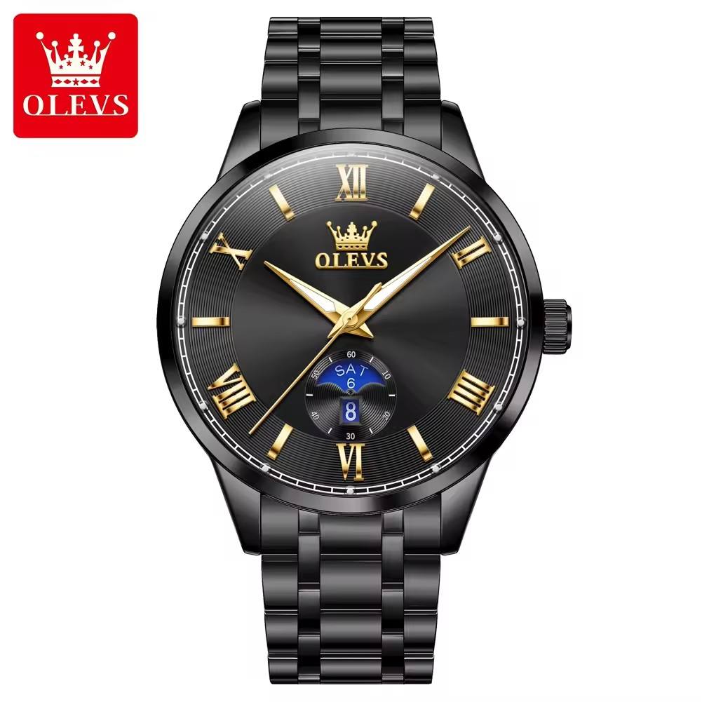 Olevs 3638 CH For Man - Black