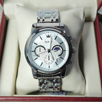Olevs 2992 CH For Men - Silver