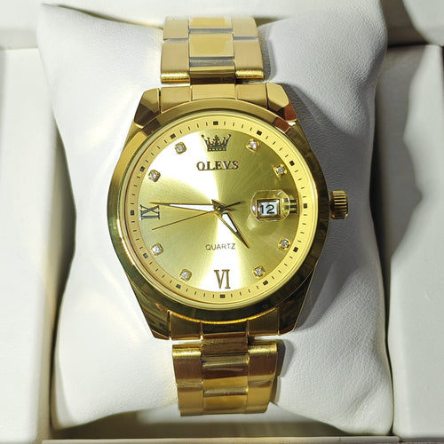 Olevs 3709 CH For Men - Gold