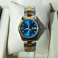 Olevs 3709 For Women -Silver Gold Blue