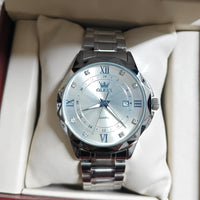 Olevs 3710 CH For Men - Silver White