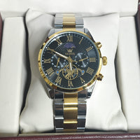 Olevs 3640 CH For Men – Silver Gold Black