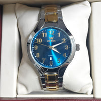Olevs 3650 CH For Man - Silver Gold Blue
