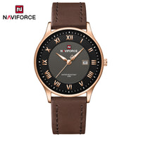 Naviforce 9290 L For Men - Dark Brown Black