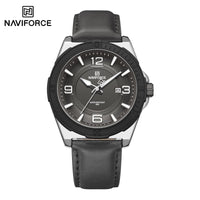 Naviforce 8084 L For Men - Gray White