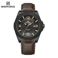 Naviforce 8084 L For Men - Dark Brown