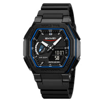 Skmei 2438 For Men - Black Blue