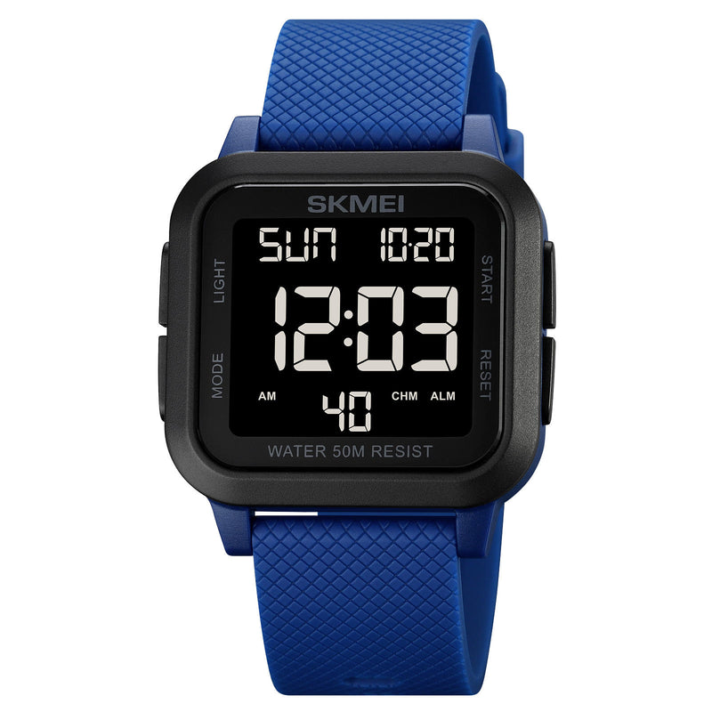 Skmei 1894 Silicone strap Men - Black Blue