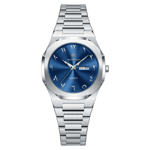 Poedagar 854 CH For Men - Silver
