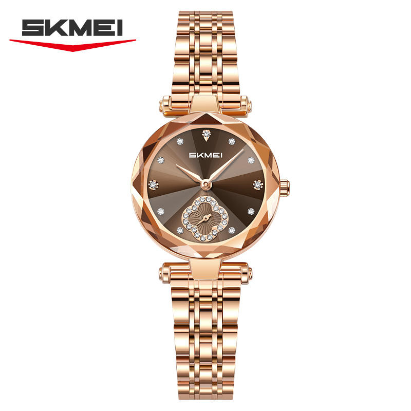 Skmei 2718 CH For Women - Rose Brown