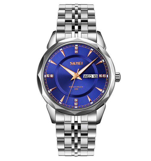 Skmei 9268 - Silver Blue For Men