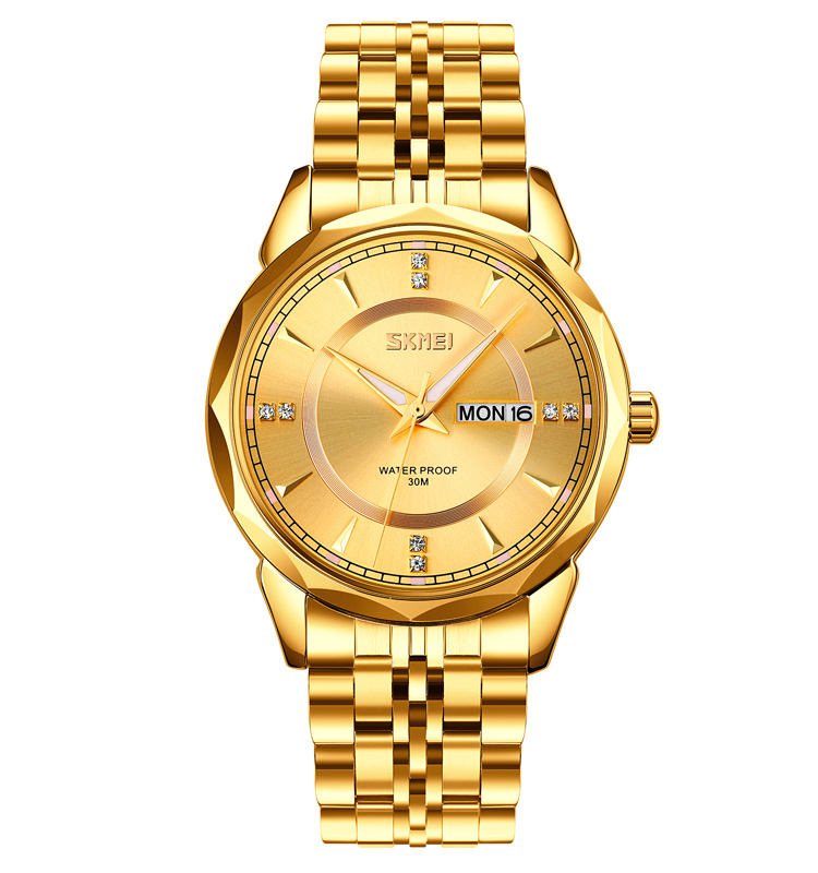 Skmei 9264 For Women - Gold