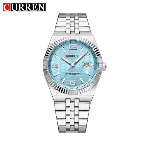 Curren 8498 For Men - Silver Sky
