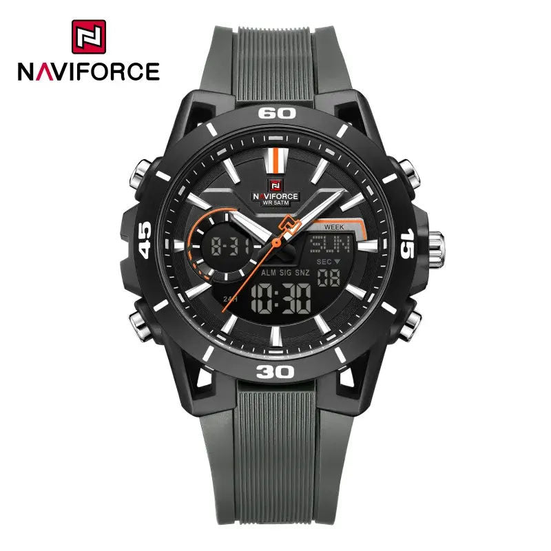 Naviforce 7135 For Men - Gray