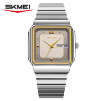 Skmei 9414 CH For Unisex -Silver Gray