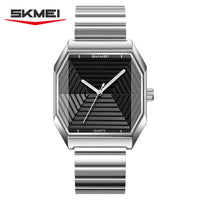 Skmei 9393 CH For Men - Silver Blck