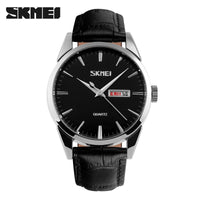 Skmei 9073 -Silver Black