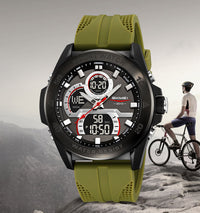 Skmei 2486 Men's Sport Watch - Black Green
