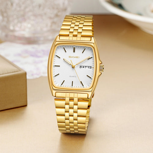 Skmei 2628 CH For Men - Gold White