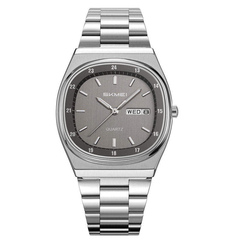 Skmei 2630 CH For Men - Silver Gray