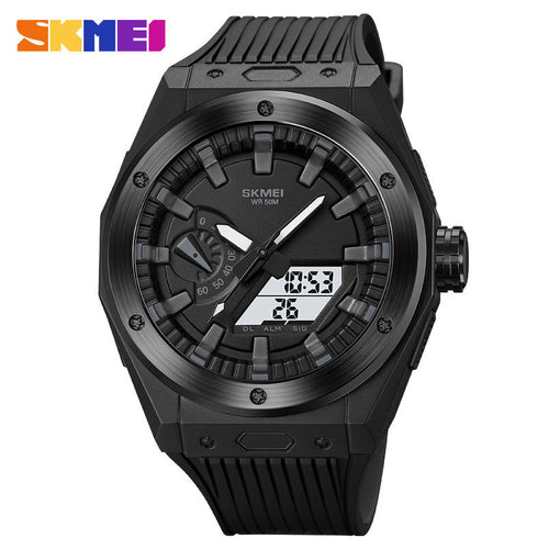 Skmei 2103 Men's Sport Watch - Black White