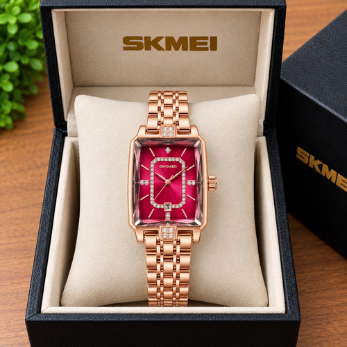 SKMEI 2781 Watch - Rose Red